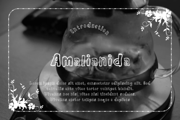 Amalianida: The Perfect Font for Small Business Branding