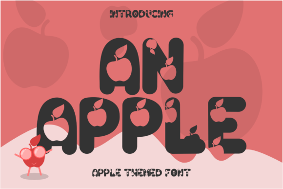 An Apple: A Versatile Display Font for Creative Designers