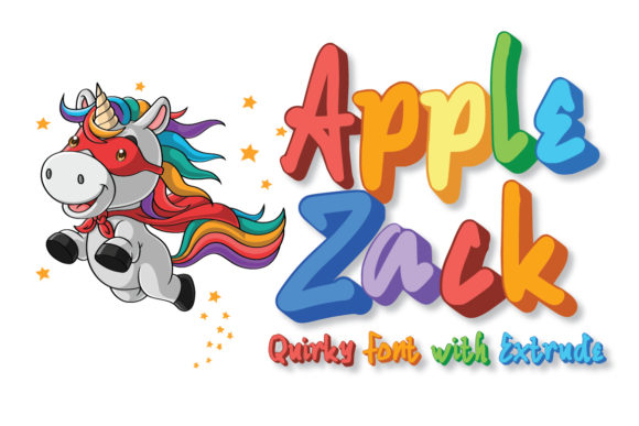 Applezack: A Playful Display Font for Editorial Design
