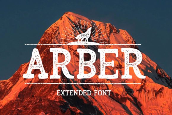 Arber: A Bold Display Font for Creative Designers