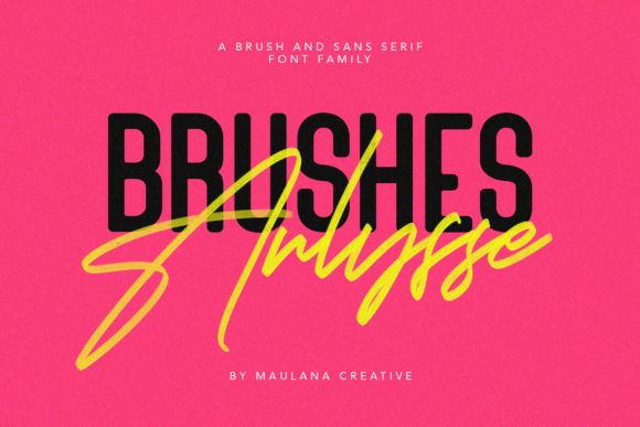 Arlysse: A Display Font for Editorial Design and Creative Branding