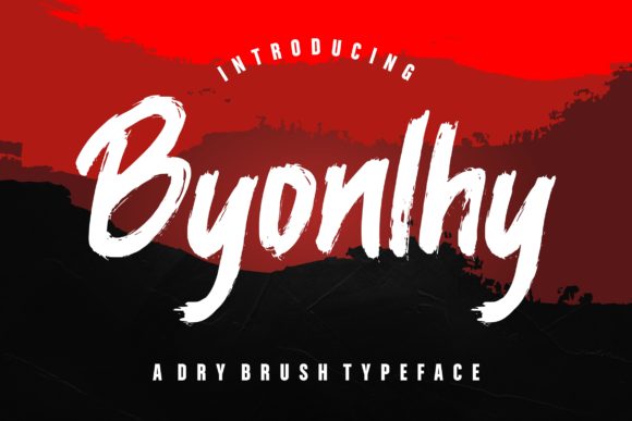 Byonlhy: A Bold Display Font for Instagram and Brand Campaigns