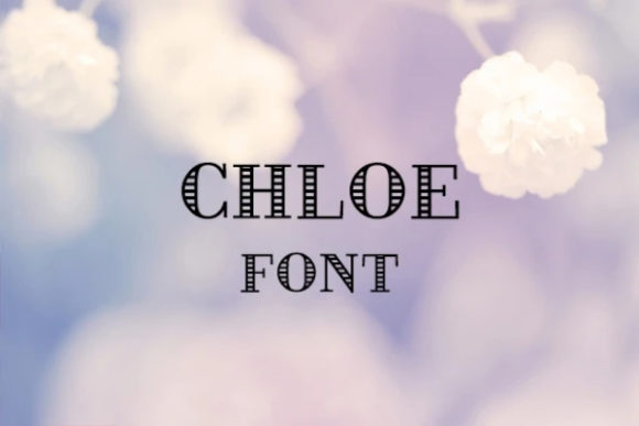 Chloe: A Vintage Display Font for Timeless Web Design