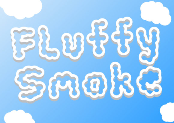 Fluffy Smoke: A Font That Breathes Life Into Your Craft