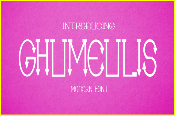 Ghumeulis: A Display Font for Bold Digital Branding