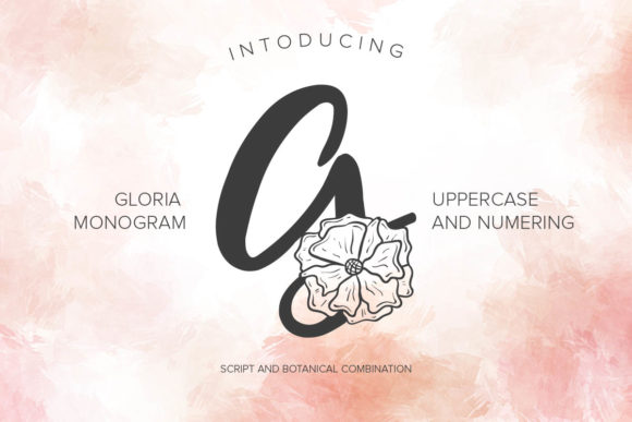 Gloria Monogram: A Font That Elevates Brand Identity