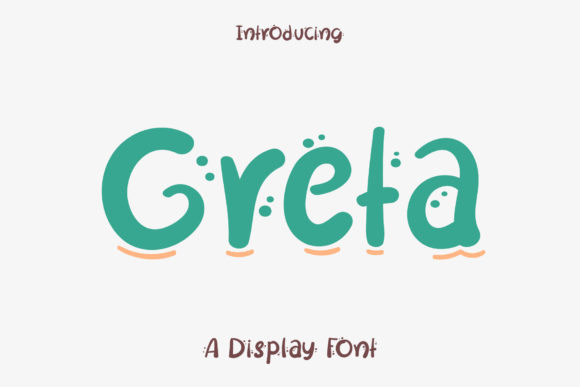 Greta: A Whimsical Display Font for Creative Web Design