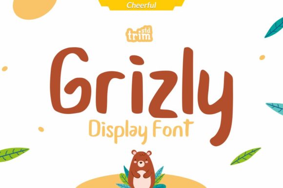 Grizly: A Friendly Display Font for Campaigns That Stand Out