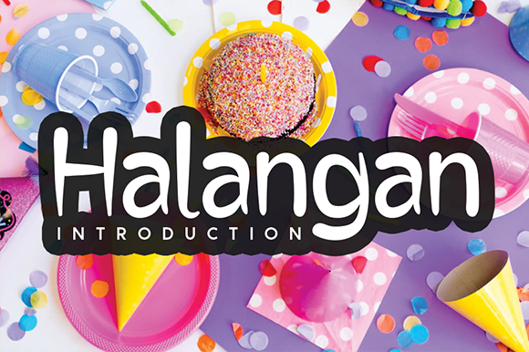 Halangan: A Display Font That Elevates Campaigns with Warmth and Versatility