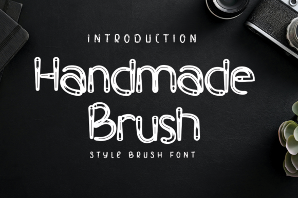 Handmade Brush: A Creative Font for Branding and Design