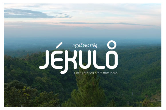 Jekulo: A Display Font for Editorial Elegance and Visual Impact
