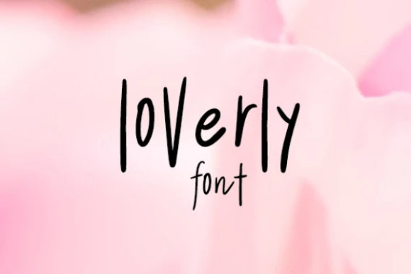 Loverly: A Font That Makes Every Design Feel Like a Warm Hug