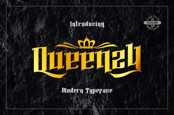 Queenzy: The Vintage Font That Elevates Your Campaigns