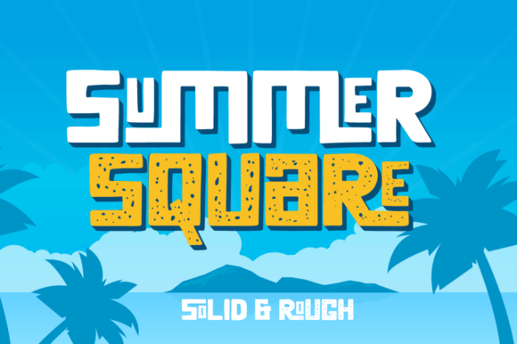 Summer Square: A Display Font That Elevates Digital Campaigns