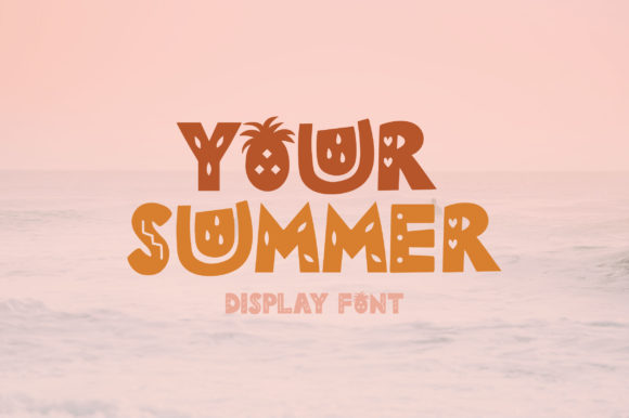 Your Summer: A Display Font for Vibrant Campaigns